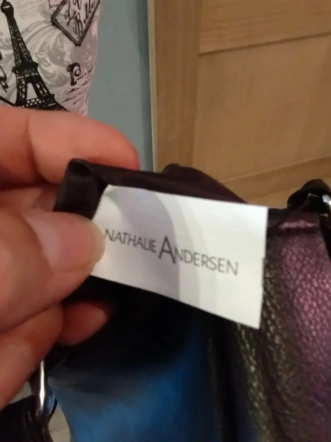 Bruin handtas, nieuw, Nathalie Andersen – photo 8